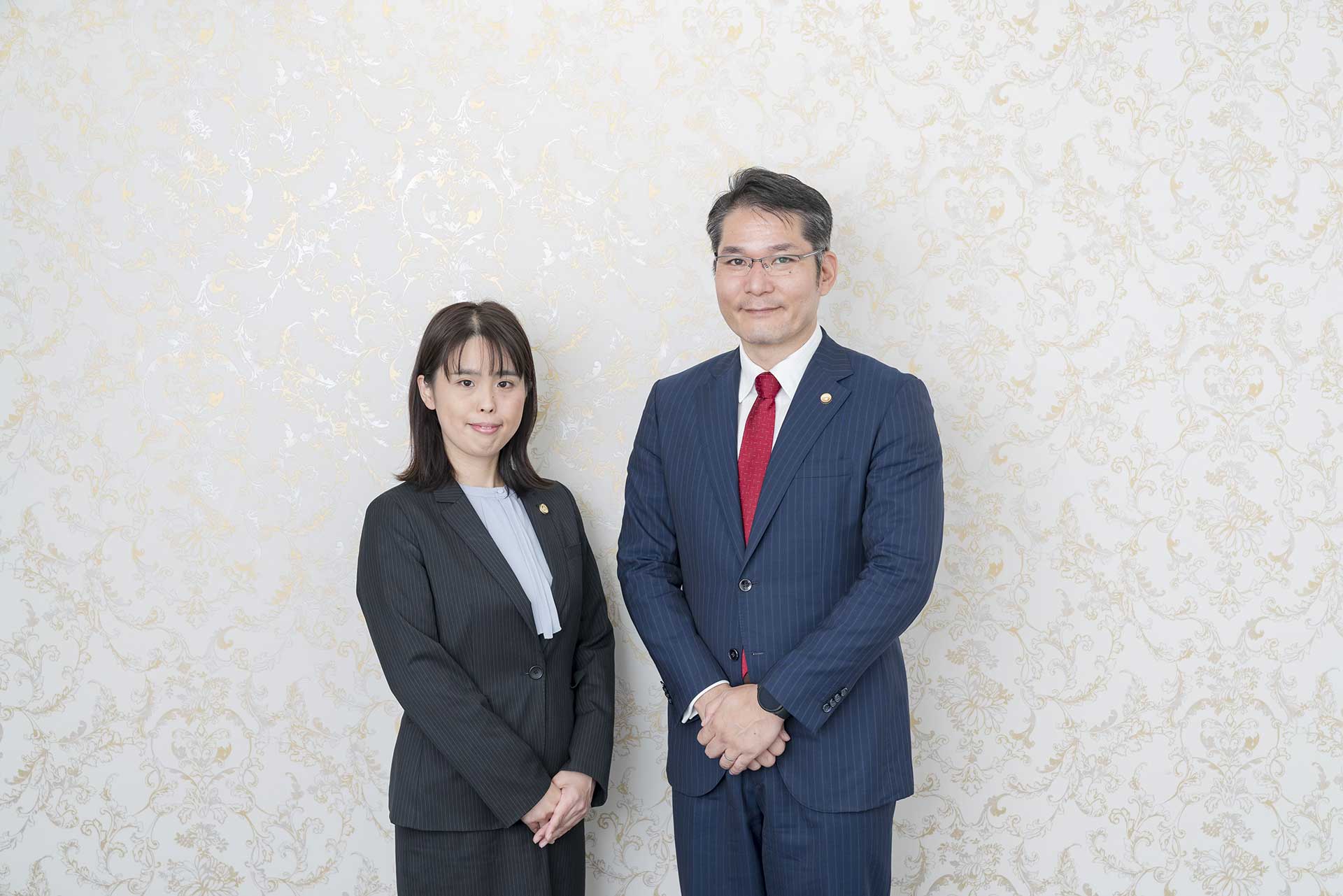 宮崎弁護士と稲吉弁護士